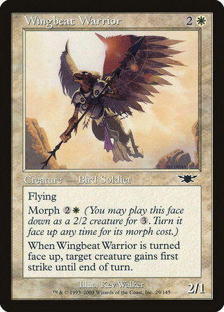 Wingbeat Warrior [Legions] | Exor Games New Glasgow