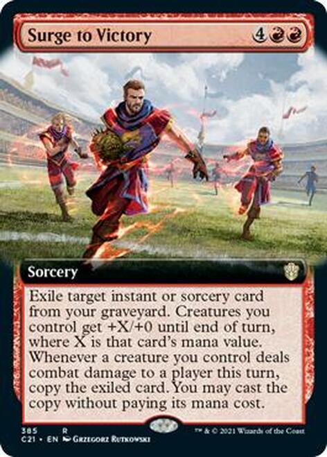 Surge to Victory (Extended) [Commander 2021] | Exor Games New Glasgow