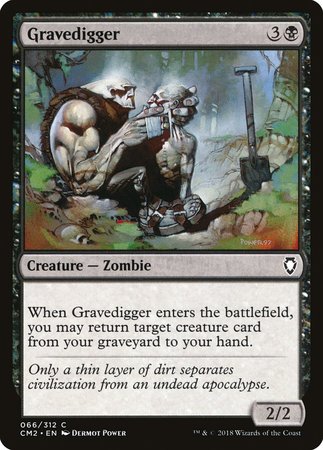 Gravedigger [Commander Anthology Volume II] | Exor Games New Glasgow