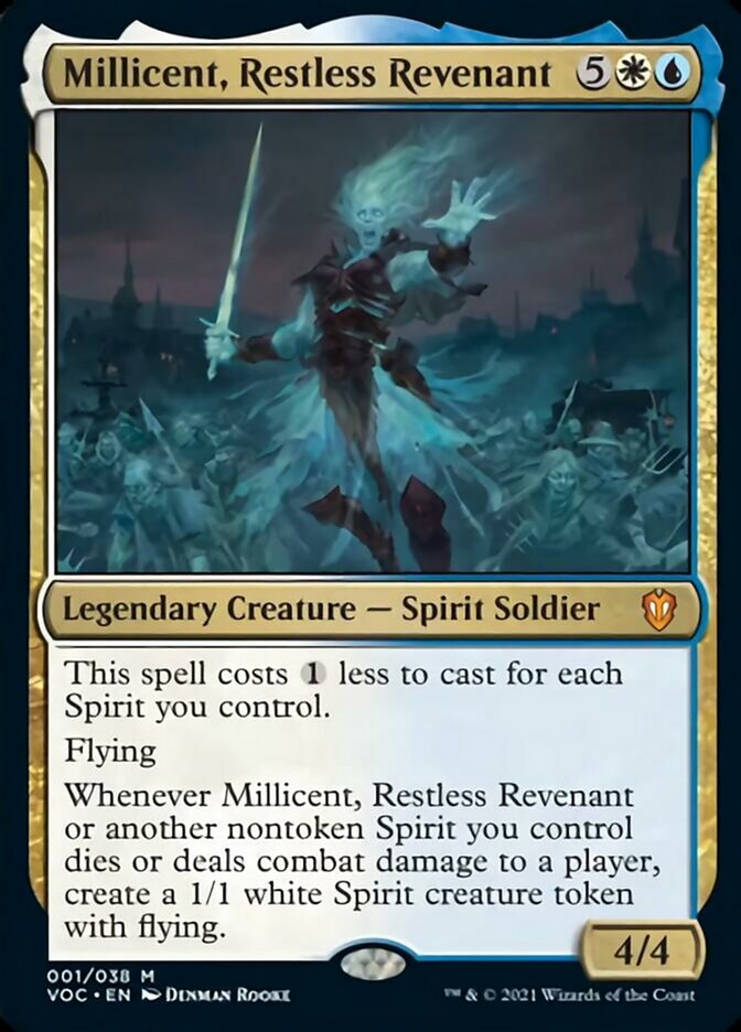 Millicent, Restless Revenant (Display Commander) [Innistrad: Crimson Vow Commander] | Exor Games New Glasgow