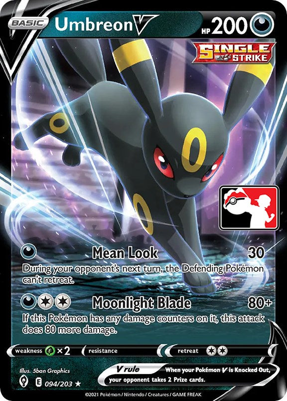 Umbreon V (094/203) [Prize Pack Series One] | Exor Games New Glasgow