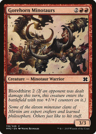 Gorehorn Minotaurs [Modern Masters 2015] | Exor Games New Glasgow