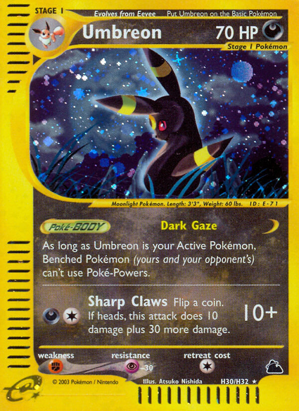 Umbreon (H30/H32) [Skyridge] | Exor Games New Glasgow