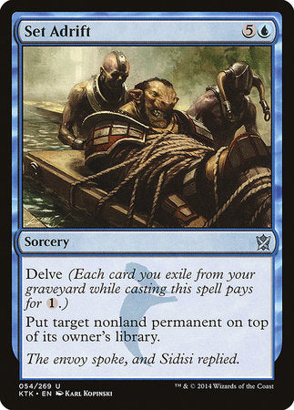 Set Adrift [Khans of Tarkir] | Exor Games New Glasgow