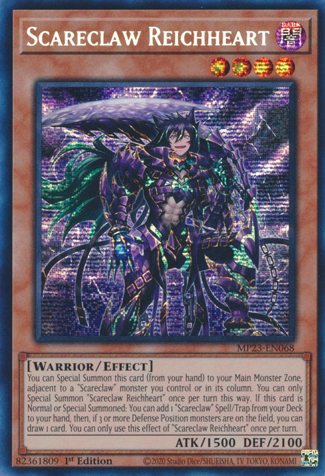 Scareclaw Reichheart [MP23-EN068] Prismatic Secret Rare | Exor Games New Glasgow