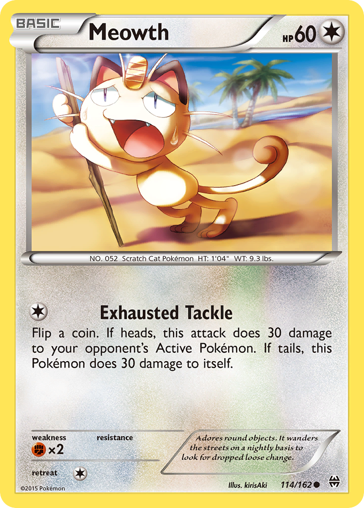 Meowth (114/162) [XY: BREAKthrough] | Exor Games New Glasgow