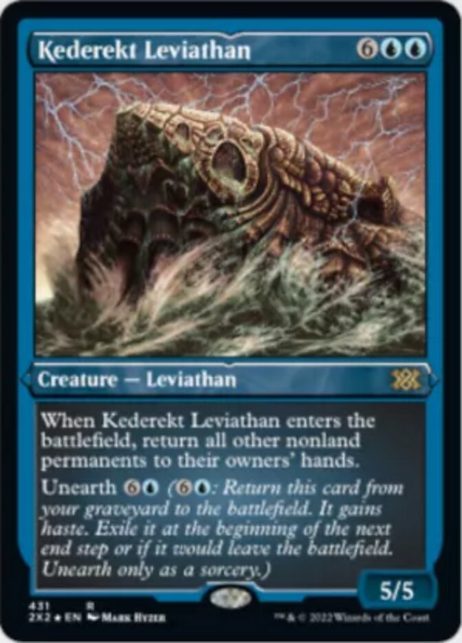 Kederekt Leviathan (Foil Etched) [Double Masters 2022] | Exor Games New Glasgow