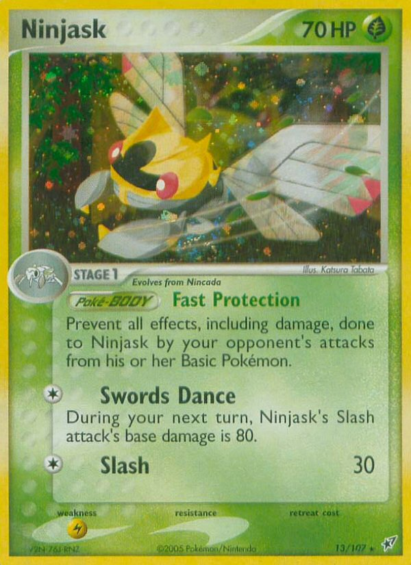 Ninjask (13/107) [EX: Deoxys] | Exor Games New Glasgow