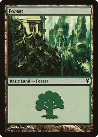 Forest (90) [Duel Decks: Izzet vs. Golgari] | Exor Games New Glasgow