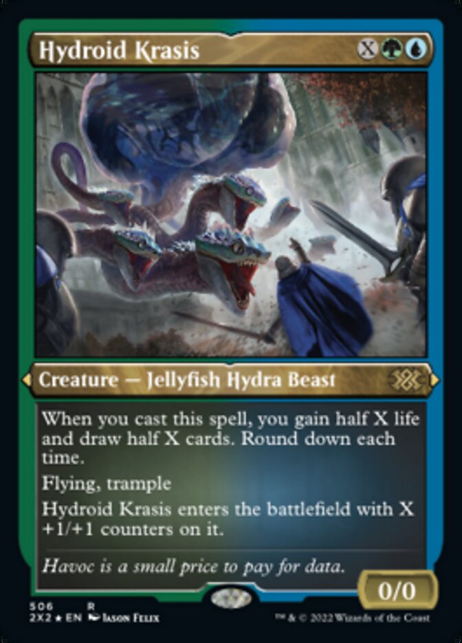 Hydroid Krasis (Foil Etched) [Double Masters 2022] | Exor Games New Glasgow