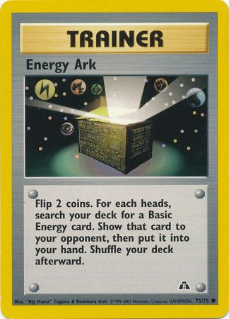 Energy Ark (75/75) [Neo Discovery Unlimited] | Exor Games New Glasgow