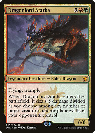 Dragonlord Atarka [Dragons of Tarkir] | Exor Games New Glasgow