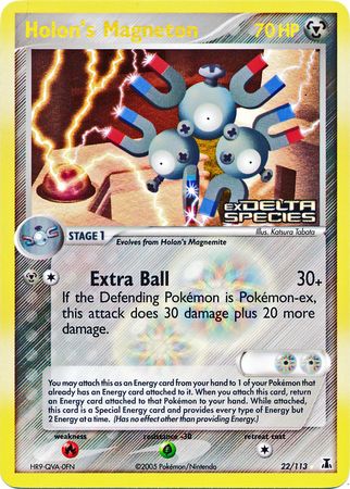 Holon's Magneton (22/113) (Stamped) [EX: Delta Species] | Exor Games New Glasgow