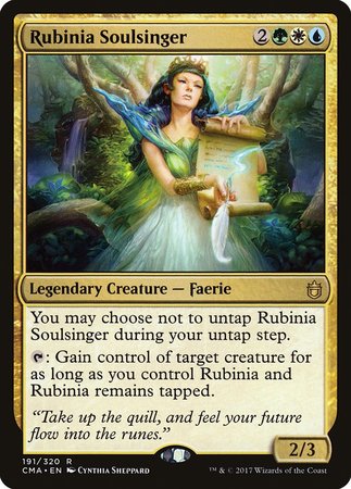 Rubinia Soulsinger [Commander Anthology] | Exor Games New Glasgow