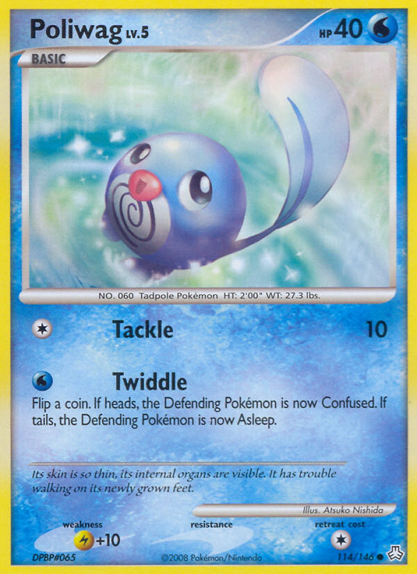 Poliwag (114/146) [Diamond & Pearl: Legends Awakened] | Exor Games New Glasgow