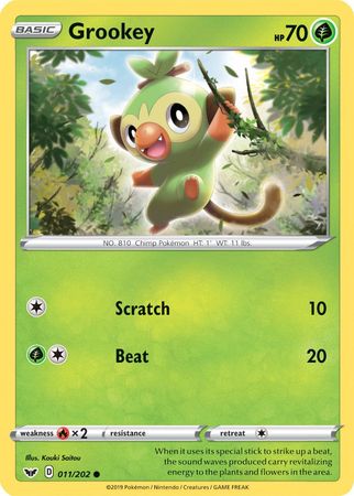 Grookey (011/202) (Premium Collection) [Sword & Shield: Base Set] | Exor Games New Glasgow