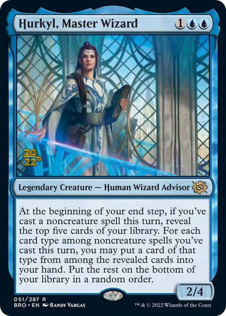 Hurkyl, Master Wizard [The Brothers' War: Prerelease Promos] | Exor Games New Glasgow