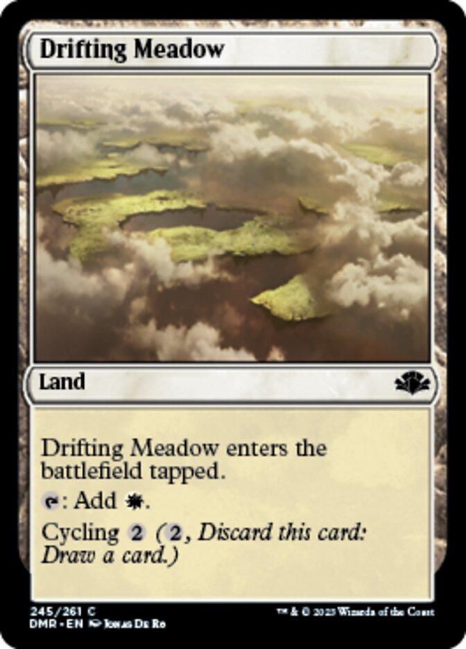 Drifting Meadow [Dominaria Remastered] | Exor Games New Glasgow