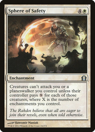 Sphere of Safety [Return to Ravnica] | Exor Games New Glasgow