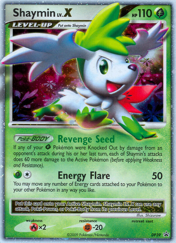 Shaymin LV.X (DP39) [Diamond & Pearl: Black Star Promos] | Exor Games New Glasgow