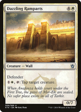 Dazzling Ramparts [Khans of Tarkir] | Exor Games New Glasgow