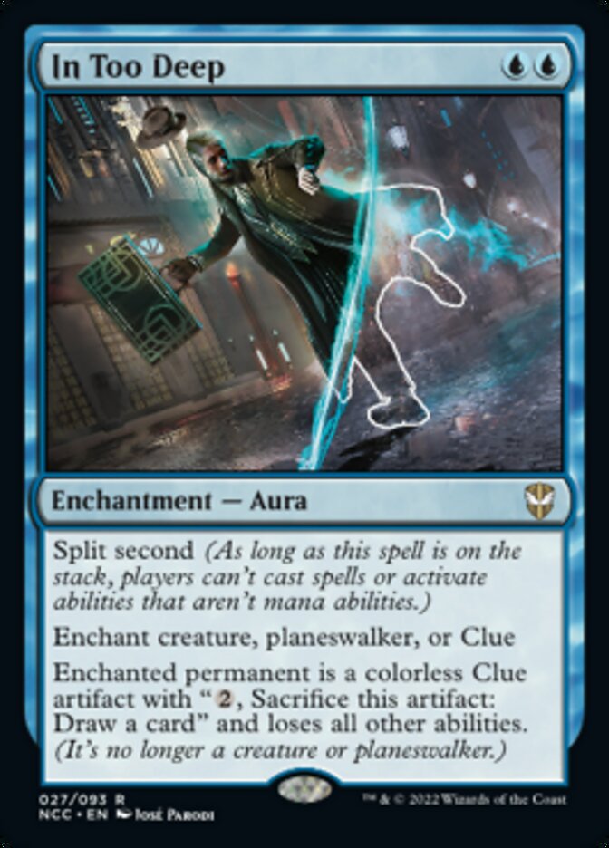 In Too Deep [Streets of New Capenna Commander] | Exor Games New Glasgow