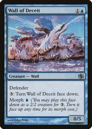 Wall of Deceit [Duel Decks: Jace vs. Chandra] | Exor Games New Glasgow