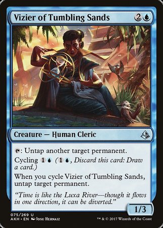 Vizier of Tumbling Sands [Amonkhet] | Exor Games New Glasgow