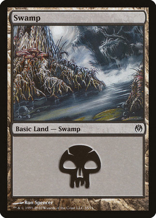 Swamp (35) [Duel Decks: Phyrexia vs. the Coalition] | Exor Games New Glasgow