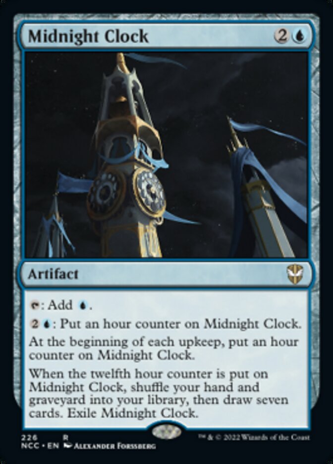 Midnight Clock [Streets of New Capenna Commander] | Exor Games New Glasgow