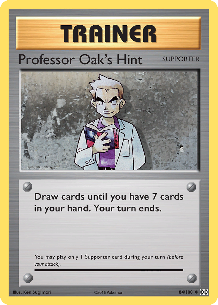 Professor Oak's Hint (84/108) [XY: Evolutions] | Exor Games New Glasgow