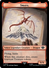 Food (09) // Smaug Double-Sided Token [The Lord of the Rings: Tales of Middle-Earth Tokens] | Exor Games New Glasgow