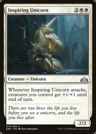 Inspiring Unicorn [Guilds of Ravnica] | Exor Games New Glasgow