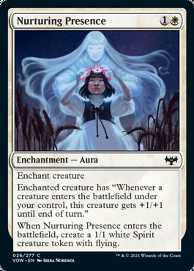 Nurturing Presence [Innistrad: Crimson Vow] | Exor Games New Glasgow