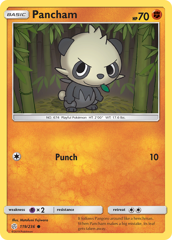 Pancham (119/236) [Sun & Moon: Cosmic Eclipse] | Exor Games New Glasgow