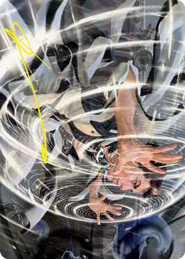 Selfless Glyphweaver Art Card (Gold-Stamped Signature) [Strixhaven: School of Mages Art Series] | Exor Games New Glasgow