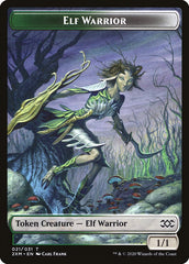 Elf Warrior Token [Double Masters] | Exor Games New Glasgow