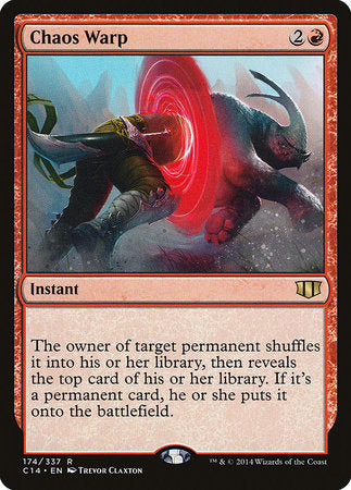 Chaos Warp [Commander 2014] | Exor Games New Glasgow