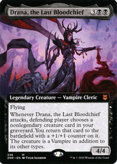 Drana, the Last Bloodchief (Extended Art) [Zendikar Rising] | Exor Games New Glasgow