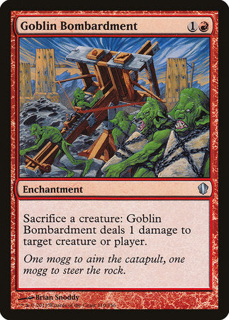 Goblin Bombardment [Commander 2013] | Exor Games New Glasgow