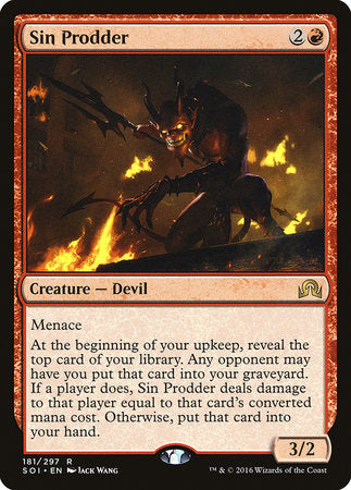 Sin Prodder [Shadows over Innistrad] | Exor Games New Glasgow