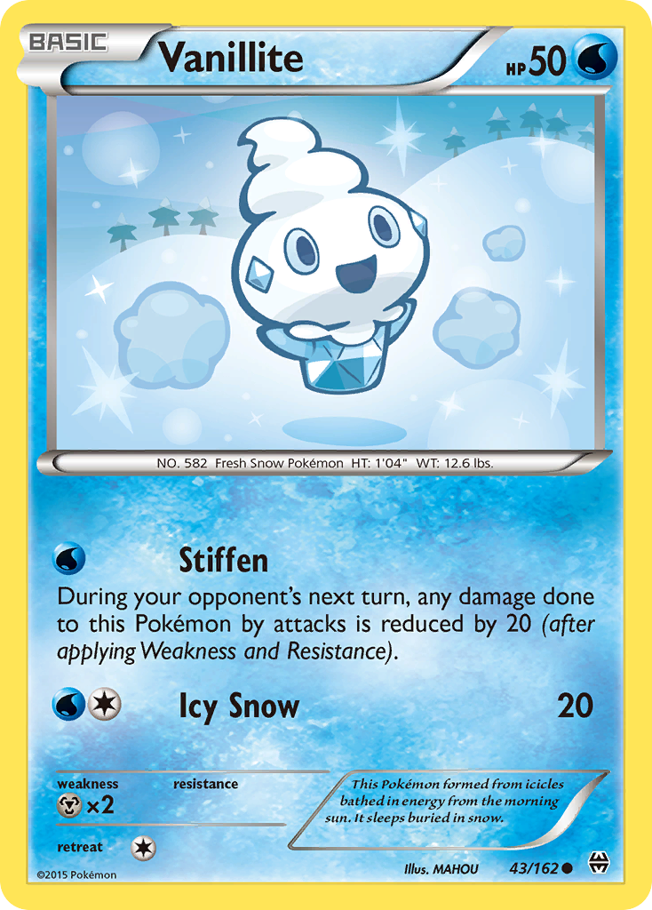 Vanillite (43/162) [XY: BREAKthrough] | Exor Games New Glasgow