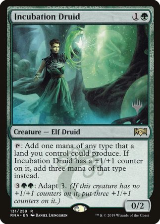 Incubation Druid [Ravnica Allegiance Promos] | Exor Games New Glasgow