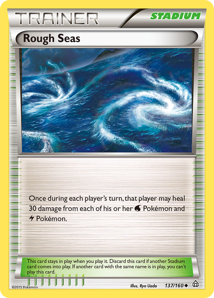 Rough Seas (137/160) [XY: Primal Clash] | Exor Games New Glasgow