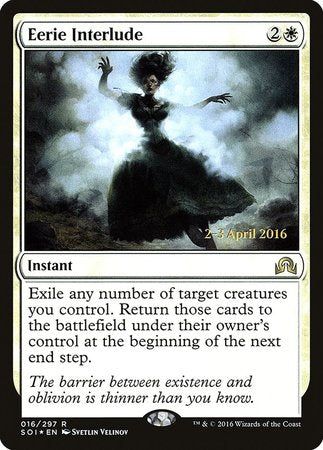 Eerie Interlude [Shadows over Innistrad Promos] | Exor Games New Glasgow