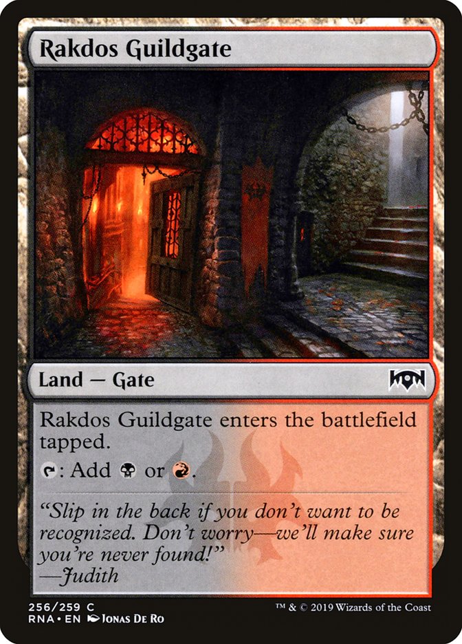 Rakdos Guildgate (256/259) [Ravnica Allegiance] | Exor Games New Glasgow