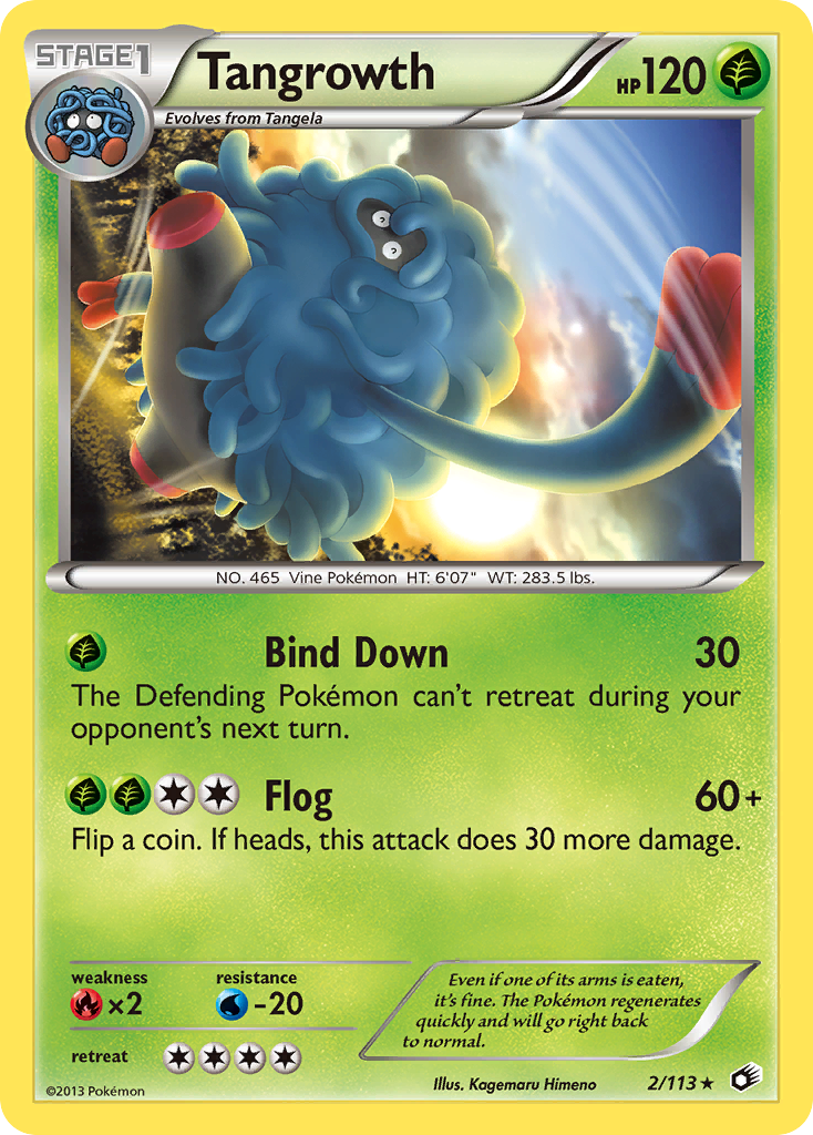 Tangrowth (2/113) [Black & White: Legendary Treasures] | Exor Games New Glasgow