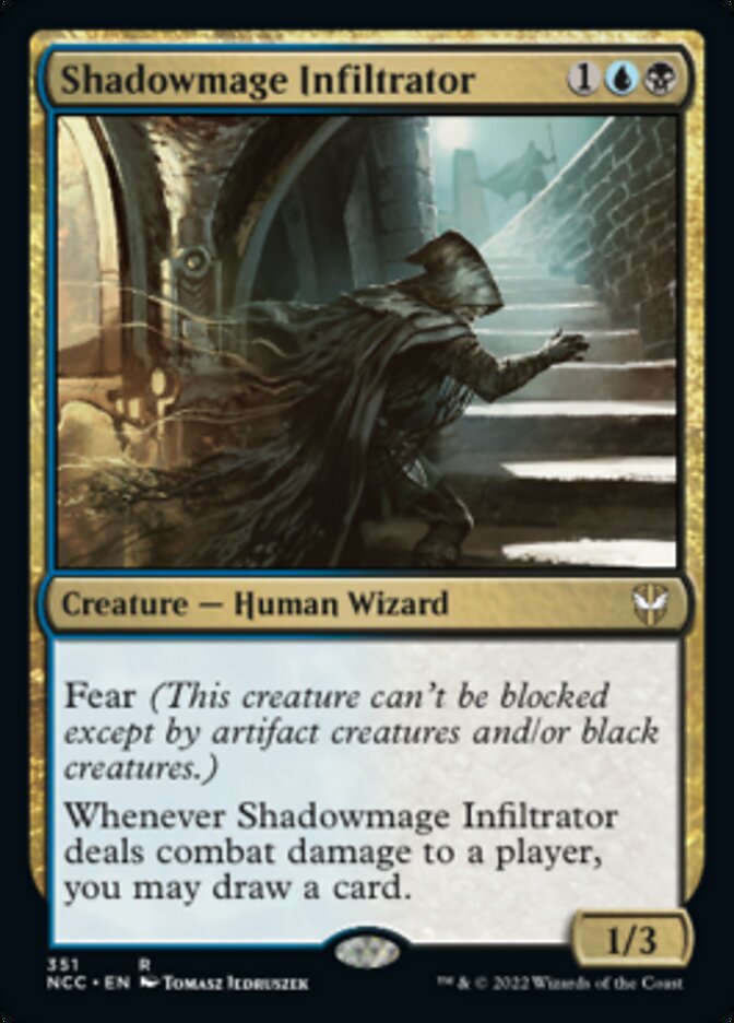 Shadowmage Infiltrator [Streets of New Capenna Commander] | Exor Games New Glasgow