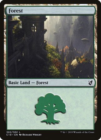 Forest (302) [Commander 2019] | Exor Games New Glasgow