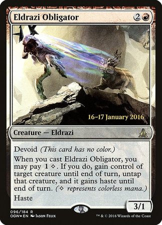 Eldrazi Obligator [Oath of the Gatewatch Promos] | Exor Games New Glasgow